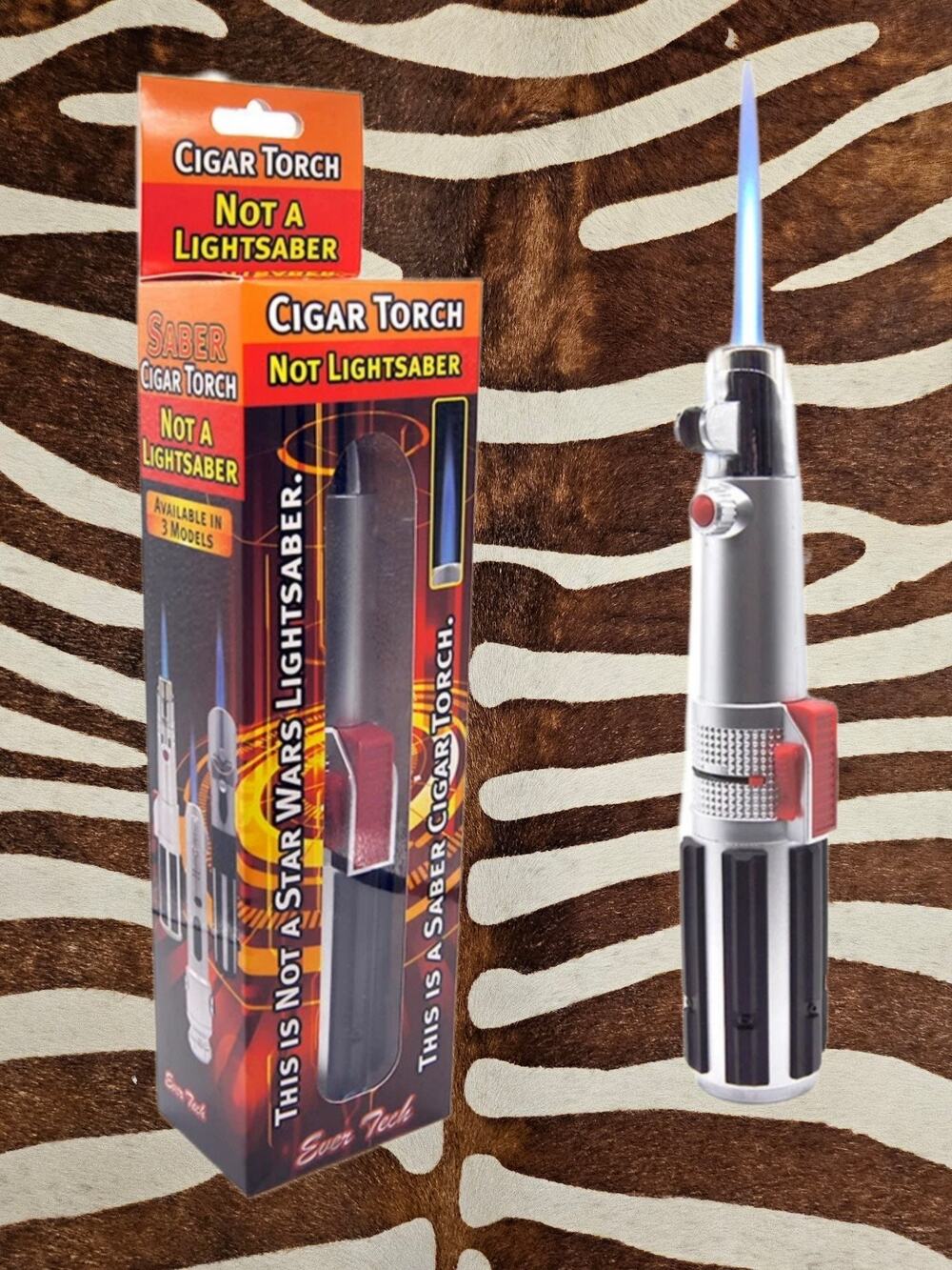 9.1" Ever Tech Saber Cigar Torch Star Wars Light Saber Chosen One